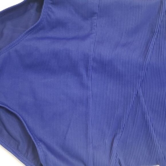 NWT Rachel Roy Seamed Bandeau One Piece Swimsuit - Picture 3 of 9